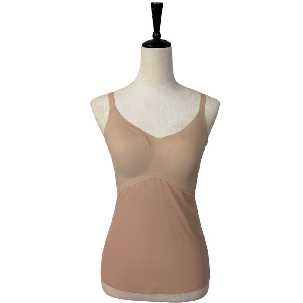 Honeylove NWT LiftWear Size M Nude Smoothing Seamless Shapewear Cami Adjustable